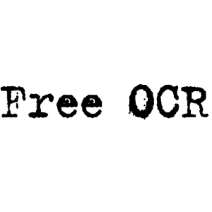 Free OCR