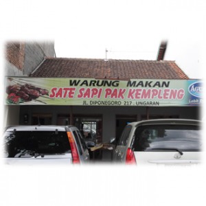 Sate Sapi Pak Kempleng