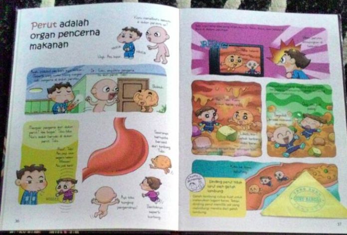 review buku aku suka belajar tubuh manusia